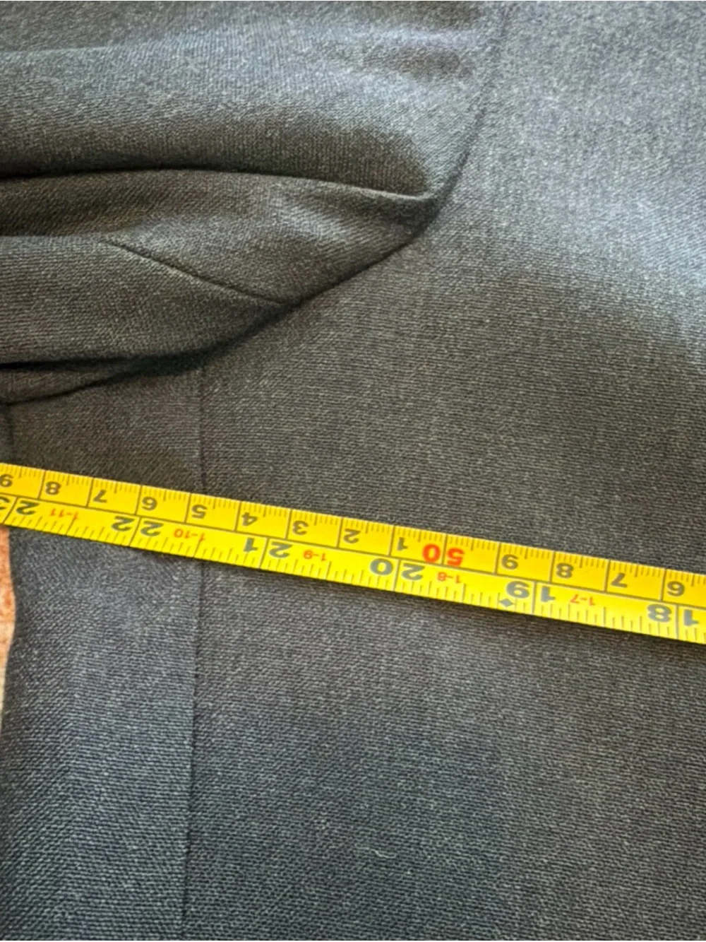 Vintage Stafford Mens Blazer 43R GRAYISH black Coat Jacket.